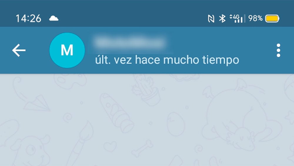 El perfil de alguien que nos ha bloqueado en WhatsApp