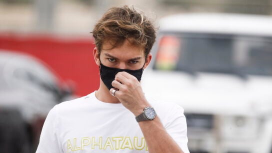 El piloto franc&eacute;s del equipo AlphaTauri, Pierre Gasly