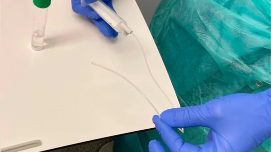 Imagen de una PCR para bebés PCR anal