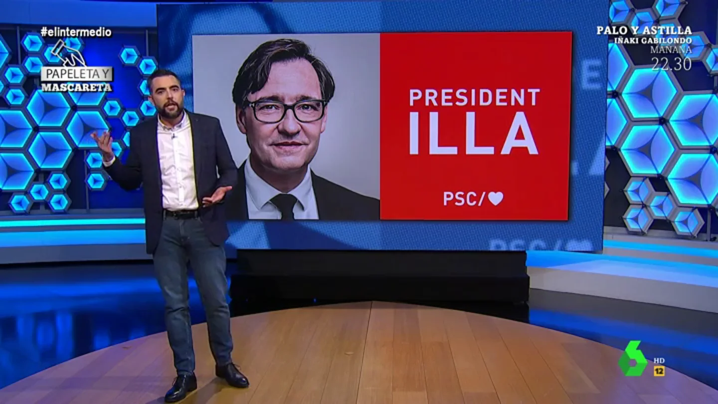 De la 'sorprendente' sonrisa de Illa a los emojis del PP: repasamos las campañas de los partidos en Cataluña De la 'sorprendente' sonrisa de Illa a los emojis del PP: repasamos las campañas de los partidos en Cataluña