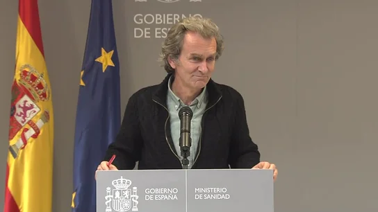 Fernando Simón, director del Centro de Coordinación de Alertas y Emergencias Sanitaras. Fernando Simón, director del Centro de Coordinación de Alertas y Emergencias Sanitaras.