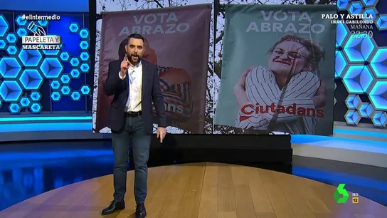 El análisis de Dani Mateo sobre los carteles virales de Ciudadanos en Cataluña El análisis de Dani Mateo sobre los carteles virales de Ciudadanos en Cataluña