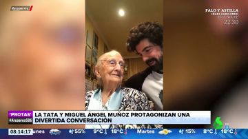 La divertida conversación entre Miguel Ángel Muñoz y su abuela sobre '50 sombras de Grey'