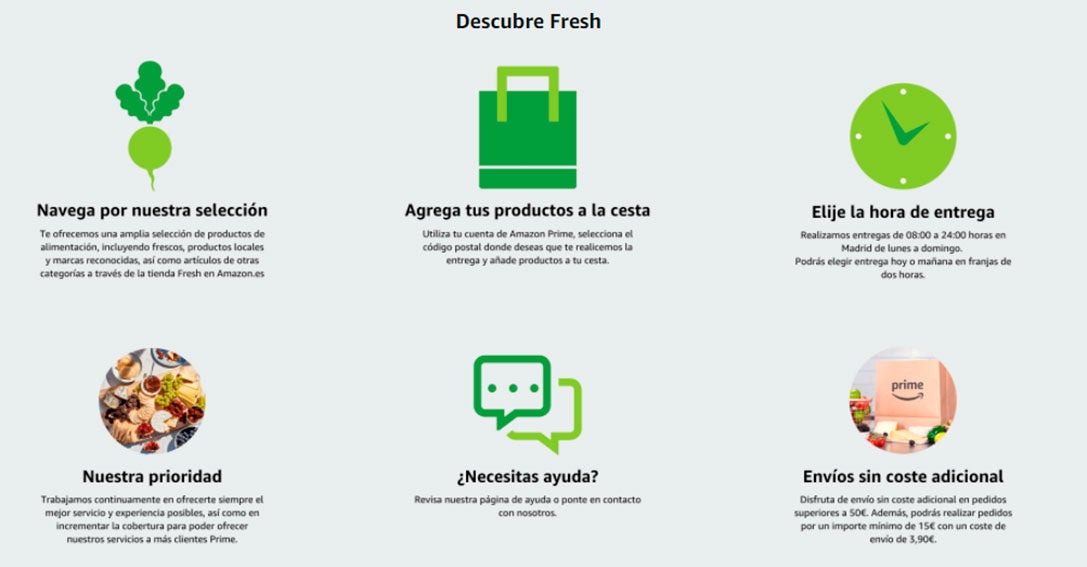 Amazon Fresh se estrena en Espa a miles de productos frescos con