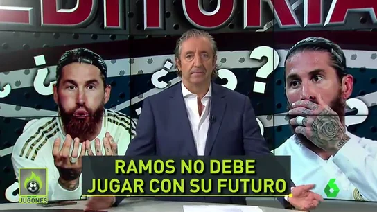 Pedrerol: "Seguir haciendo historia en el Real Madrid solo depende Ramos, la oferta ya la tiene" Pedrerol: "Seguir haciendo historia en el Real Madrid solo depende Ramos, la oferta ya la tiene"