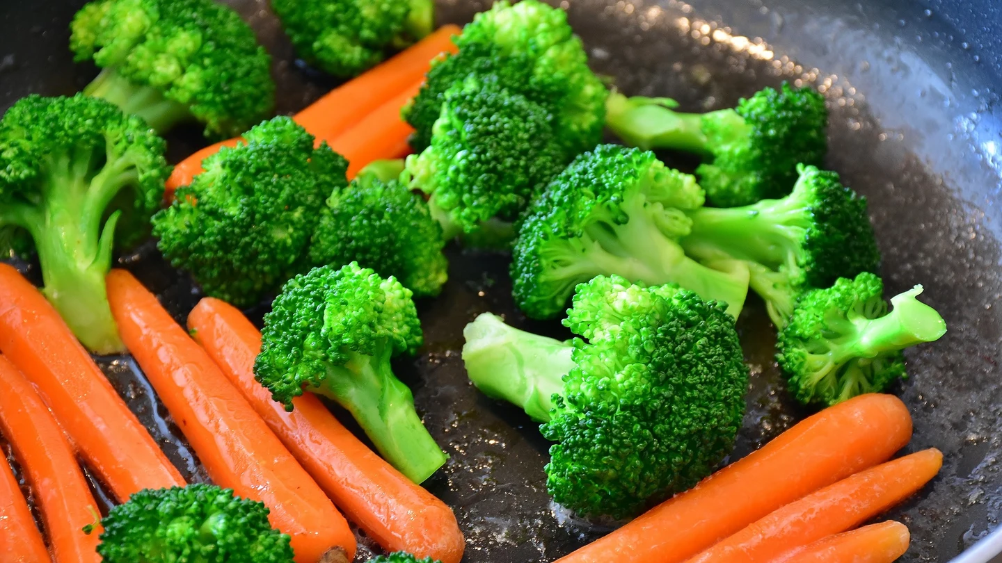 Verduras en la sartén Verduras en la sartén