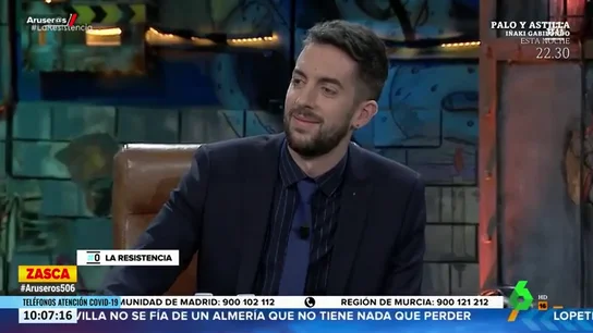 Carlos Sobera deja descolocado a Broncano con este comentario sobre el Atlético de Madrid Carlos Sobera deja descolocado a Broncano con este comentario sobre el Atlético de Madrid