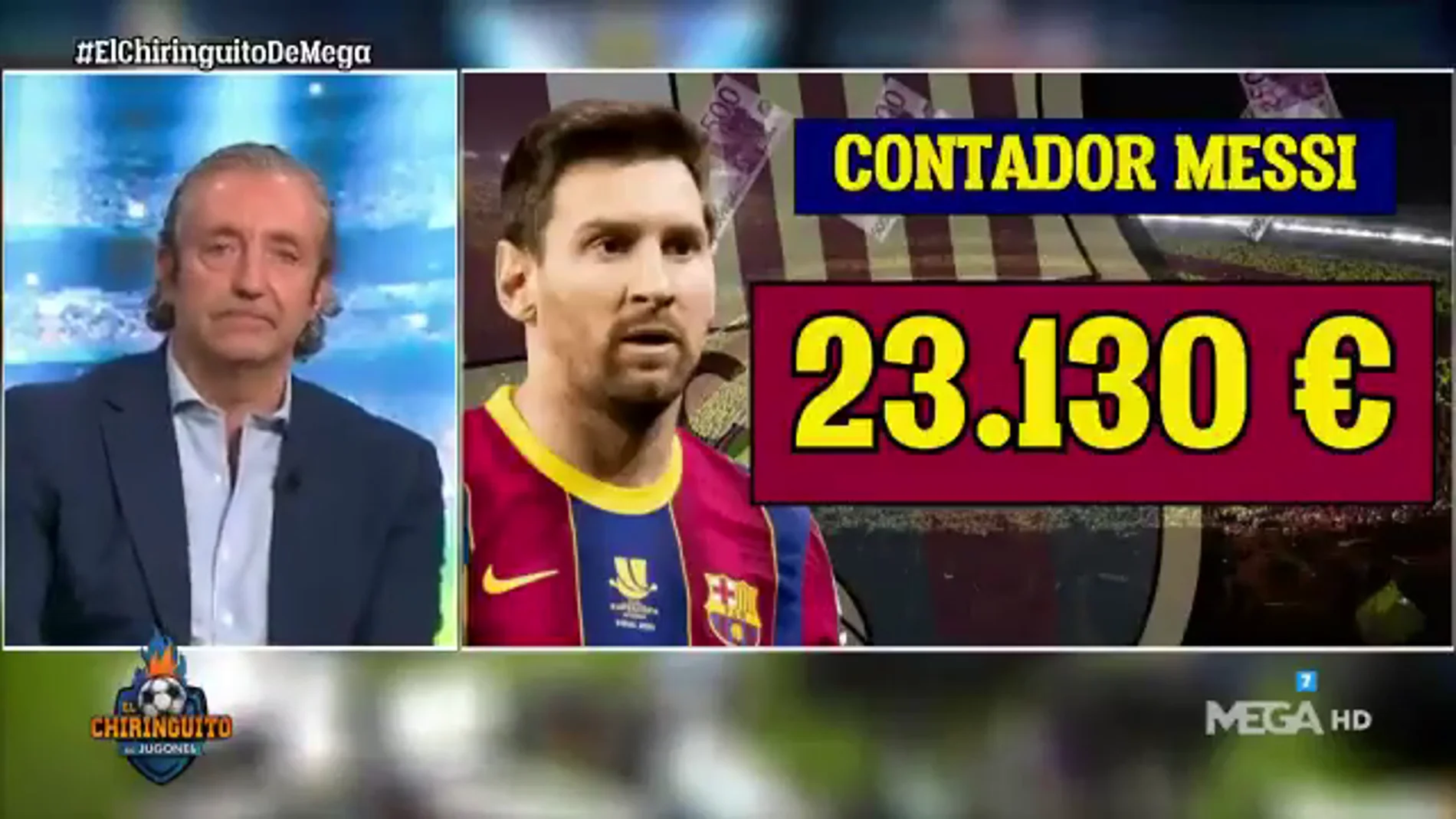 ¿Cuánto ganó Messi durante la emisión de 'El Chiringuito?