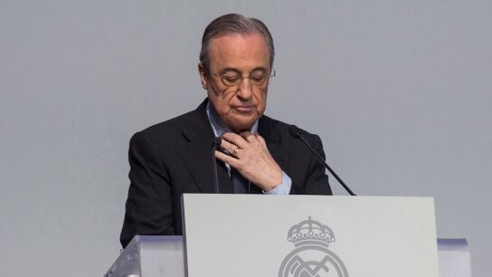 El presidente del Real Madrid, Florentino P&eacute;rez, en una imagen de archivo