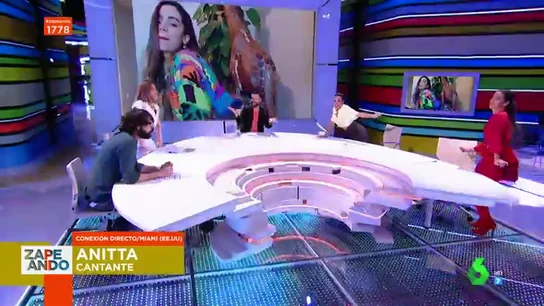 El último hit de Anitta convierte el plató en una sala de baile: así se mueven los zapeadores al ritmo de 'Loco' El último hit de Anitta convierte el plató en una sala de baile: así se mueven los zapeadores al ritmo de 'Loco'