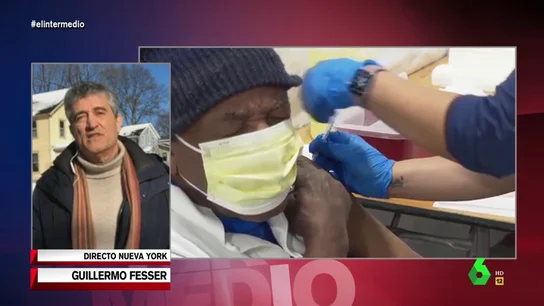 Guillermo Fesser desvela la dramática brecha racial con la vacuna en EEUU Guillermo Fesser desvela la dramática brecha racial con la vacuna en EEUU