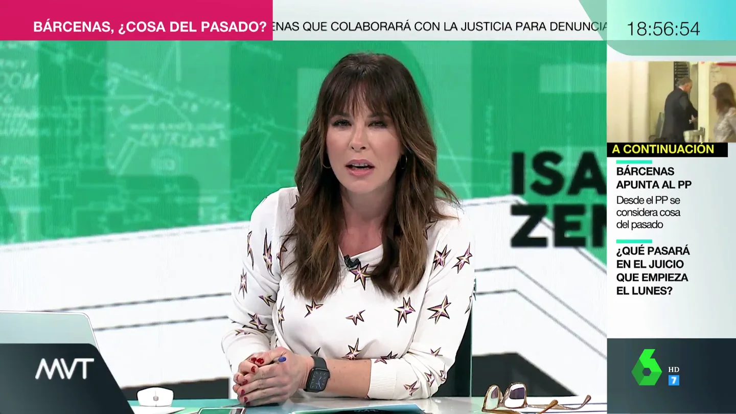 La rotunda respuesta de Mamen Mendizábal a la gerente del hospital que pretende quitarle el móvil a los pacientes para trasladarles al Zendal La rotunda respuesta de Mamen Mendizábal a la gerente del hospital que pretende quitarle el móvil a los pacientes para trasladarles al Zendal