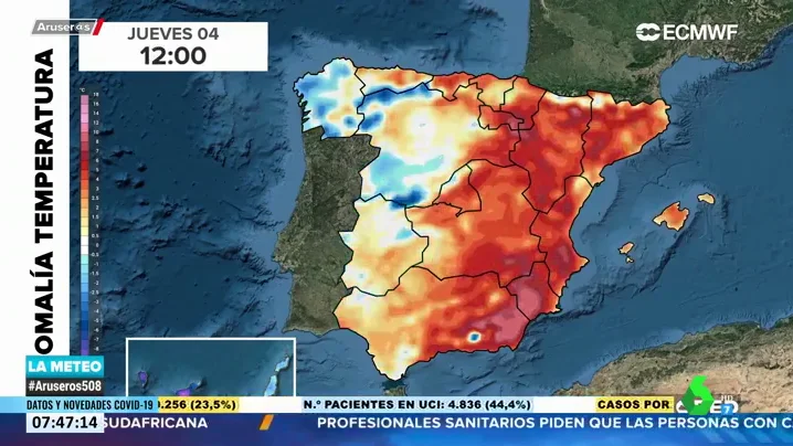 ¿Son habituales las temperaturas que estamos viviendo en España? Lo analizamos con este mapa