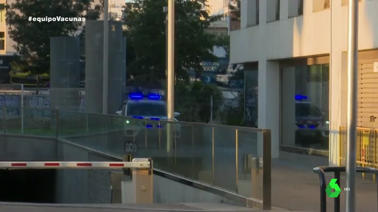 Imagen de un edificio donde se almacenan vacunas Imagen de un edificio donde se almacenan vacunas