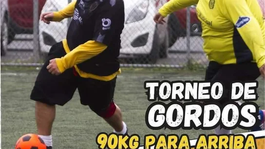 Cartel promocional del "Torneo de Gordos" Cartel promocional del "Torneo de Gordos"