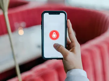 Notas de voz en un móvil Notas de voz en un móvil