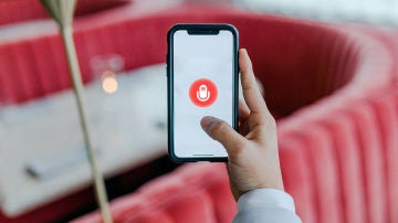 Notas de voz en un móvil
