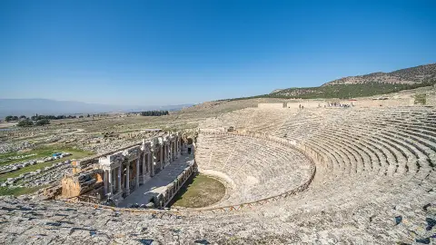 Teatro Romano en Hierápolis Teatro Romano en Hierápolis