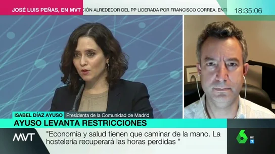 La crítica del doctor César Carballo a Ayuso: "Si el coronavirus viviese, le encantarían sus palabras" La crítica del doctor César Carballo a Ayuso: "Si el coronavirus viviese, le encantarían sus palabras"