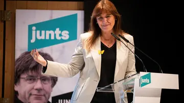 Laura Borràs, candidata de JxCat