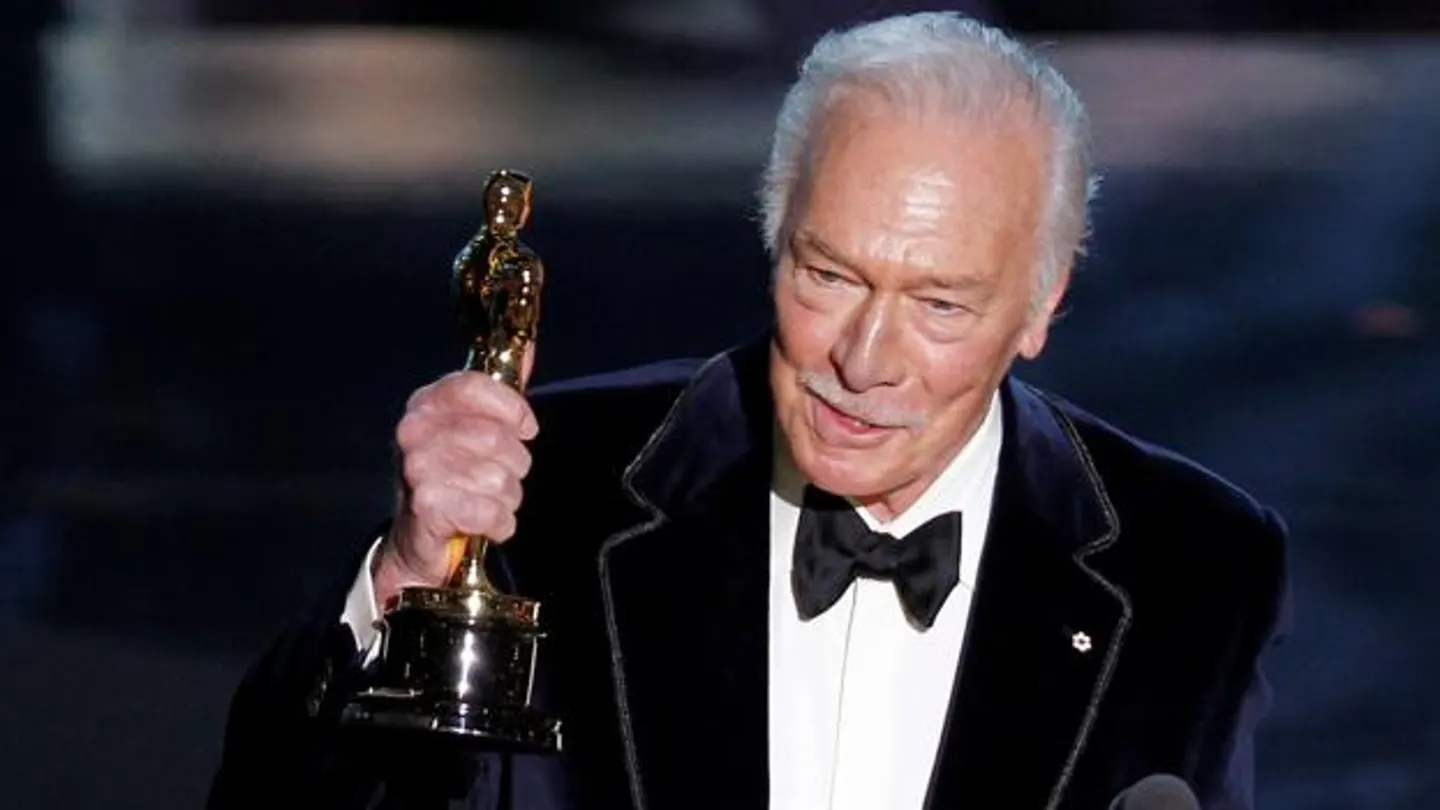 El actor Christopher Plummer, con un Oscar El actor Christopher Plummer, con un Oscar