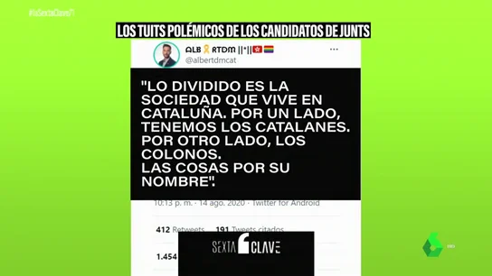 Los tuits más polémicos de los candidatos de Junts Los tuits más polémicos de los candidatos de Junts
