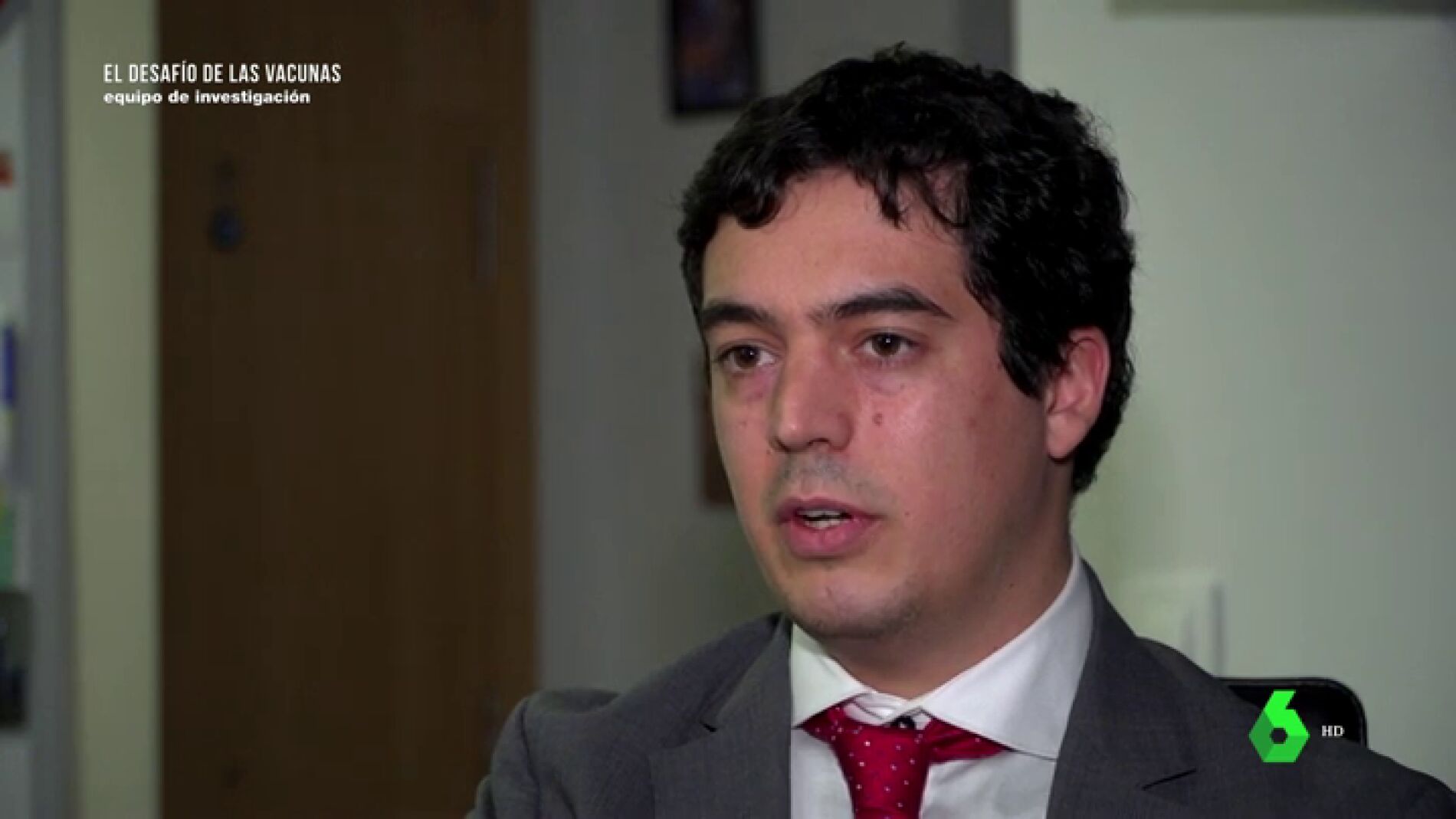 Javier Cantón, voluntario del ensayo de la vacuna de Janssen