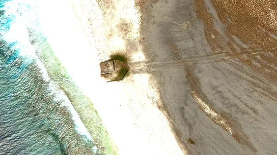 El extraño objeto identificado en la Isla de Starbuck El extraño objeto identificado en la Isla de Starbuck