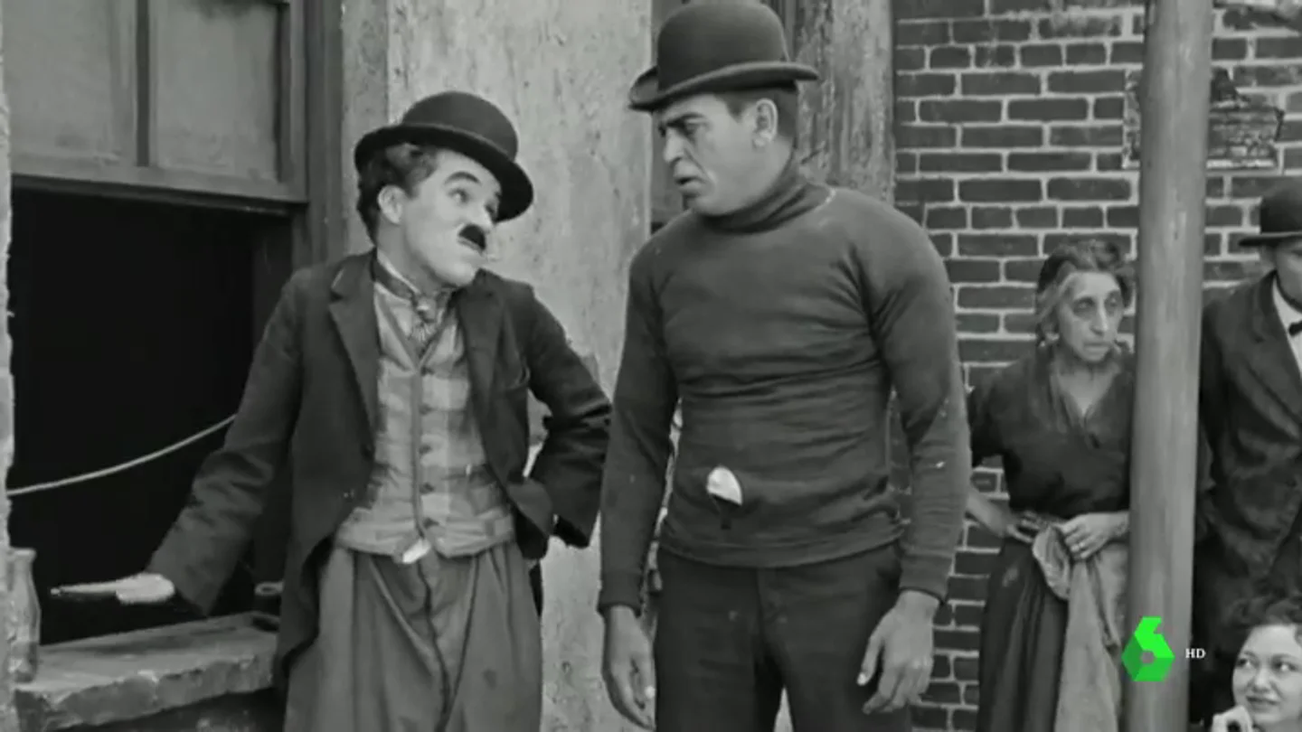 Imagen de 'El Chico', película de Chaplin Imagen de 'El Chico', película de Chaplin