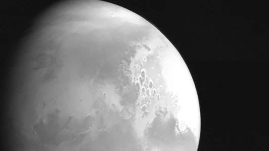 Así es Marte se ve Marte desde 2 millones del kilómetros Foto de Marte tomada por la sonda china Tianwen 1