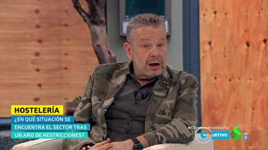 El enfado de Chicote con la "criminalizaci&oacute;n" al sector de la hosteler&iacute;a: "Parece que tuvi&eacute;semos un spray de virus que vamos repartiendo"