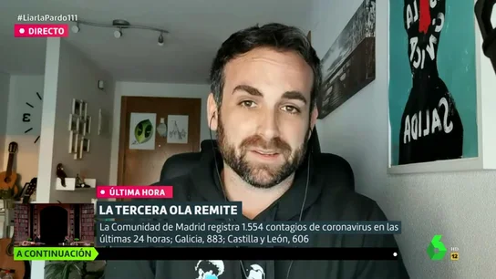 La previsión del matemático Santiago García Cremades sobre cómo evolucionaría la incidencia acumulada hasta Semana Santa La previsión del matemático Santiago García Cremades sobre cómo evolucionaría la incidencia acumulada hasta Semana Santa