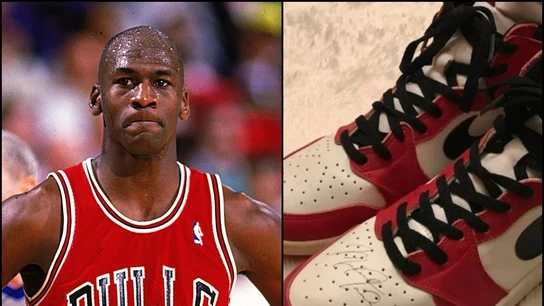Michael Jordan y las zapatillas del millón de euros Michael Jordan y las zapatillas del millón de euros