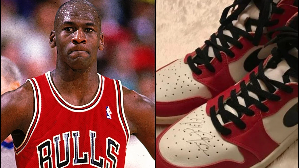 Michael Jordan y las zapatillas del millón de euros