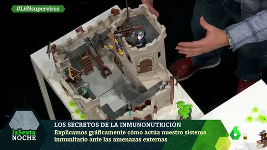 Imagen de un castillo de Playmobil Imagen de un castillo de Playmobil