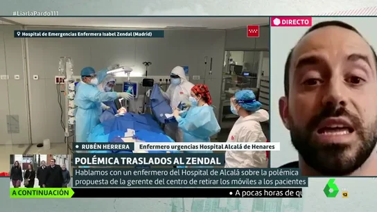 El cabreo de un enfermero de urgencias: "Nos acusa de boicot nuestra propia gerente y la presidenta de la Comunidad de Madrid" El cabreo de un enfermero de urgencias: "Nos acusa de boicot nuestra propia gerente y la presidenta de la Comunidad de Madrid"