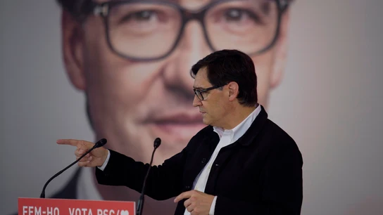 Salvador Illa, candidato del PSC en las elecciones catalanas Salvador Illa, candidato del PSC en las elecciones catalanas