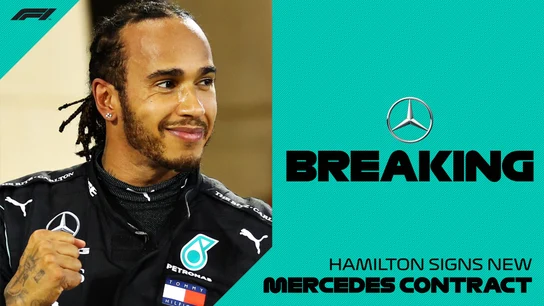 Lewis Hamilton renueva con Mercedes Lewis Hamilton renueva con Mercedes
