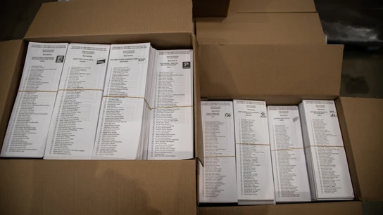 Papeletas para las elecciones del 14-F Elecciones Cataluña 2021
