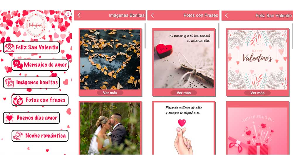 Crea tarjetas con imágenes y frases de amor