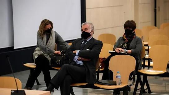 El extesorero del PP, Luis Bárcenas, en el juicio por la caja B El extesorero del PP, Luis Bárcenas, en el juicio por la caja B