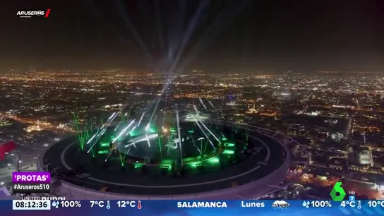 Así fue la espectacular actuación benéfica de David Guetta desde un helipuerto de Dubai Así fue la espectacular actuación benéfica de David Guetta desde un helipuerto de Dubai