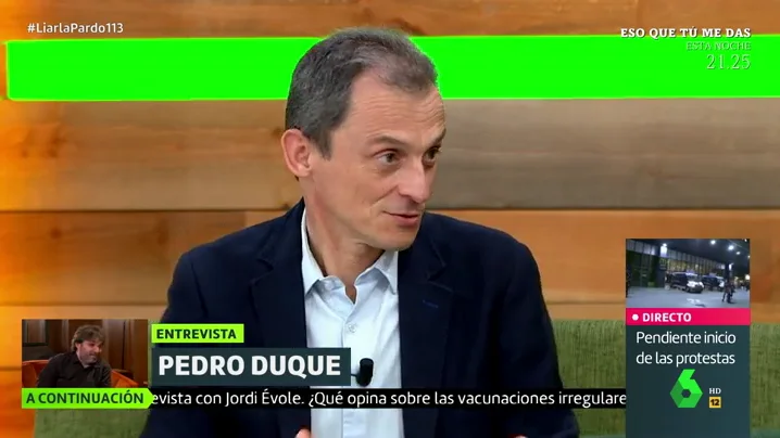 Pedro Duque en Liarla Pardo