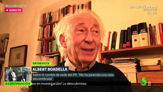 Albert Boadella, sobre los obispos vacunados irregularmente: "Me gustaría que no tuvieran ningún miedo de ir a la otra vida Albert Boadella, sobre los obispos vacunados irregularmente: "Me gustaría que no tuvieran ningún miedo de ir a la otra vida