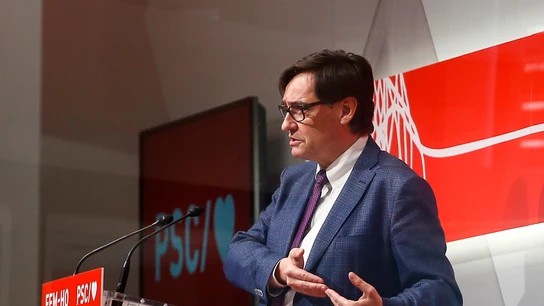 El líder del PSC, Salvador Illa El líder del PSC, Salvador Illa