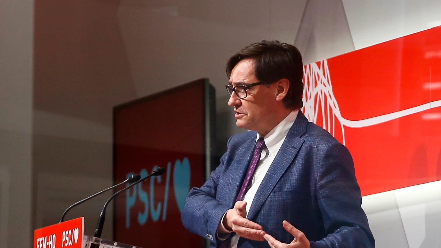 El líder del PSC, Salvador Illa El líder del PSC, Salvador Illa