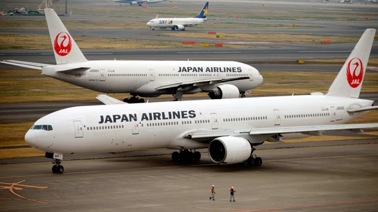 Imagen de archivo de un Boeing 777 Imagen de archivo de un Boeing 777