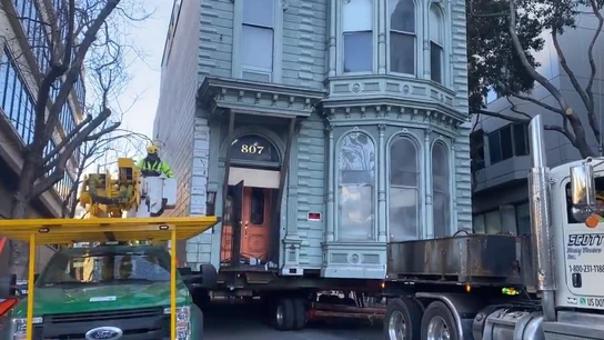 La casa, en plena mudanza en San Francisco. La casa, en plena mudanza en San Francisco.