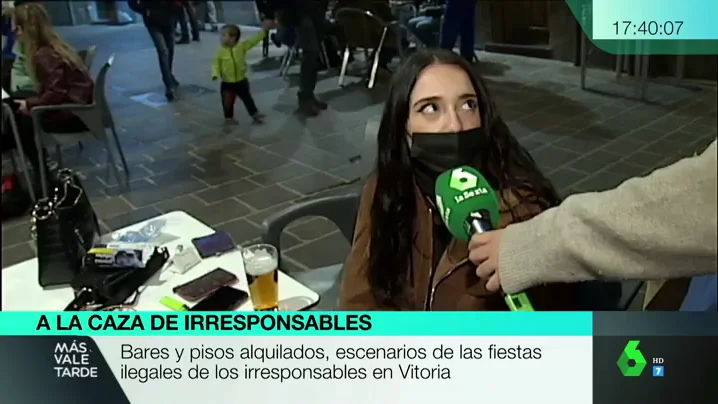 Las excusas de los jóvenes que se saltan las restricciones frente al COVID: "Si tenemos una oportunidad intentamos pasarlo bien"