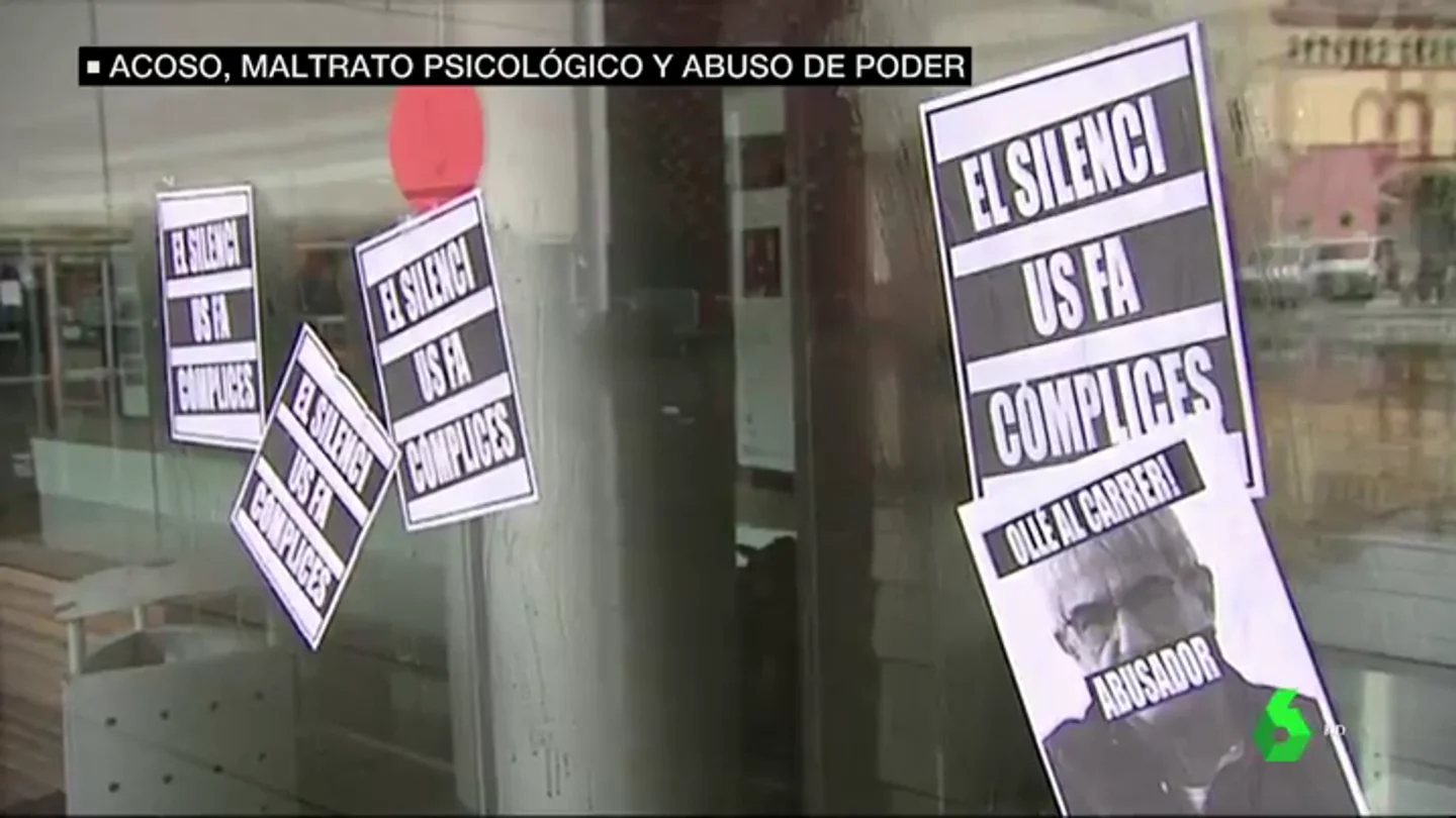 Protestas ante el IT tras las denuncias de abusos Protestas ante el IT tras las denuncias de abusos